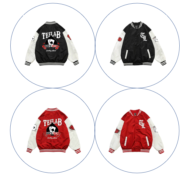Áo khoác dù bomber nam nữ unisex logo tl hot trend thời trang hàn quốc