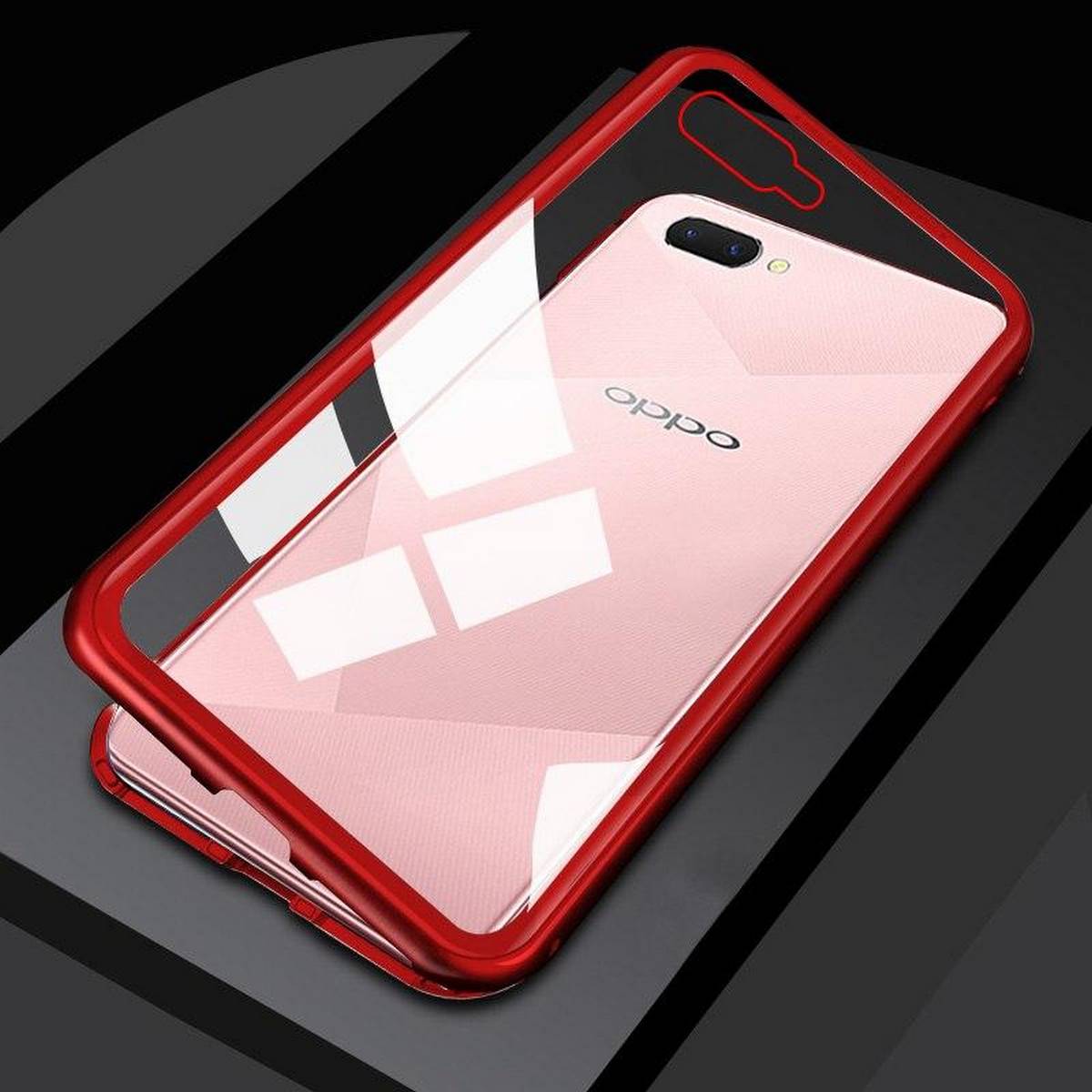 oppo a3s glass case