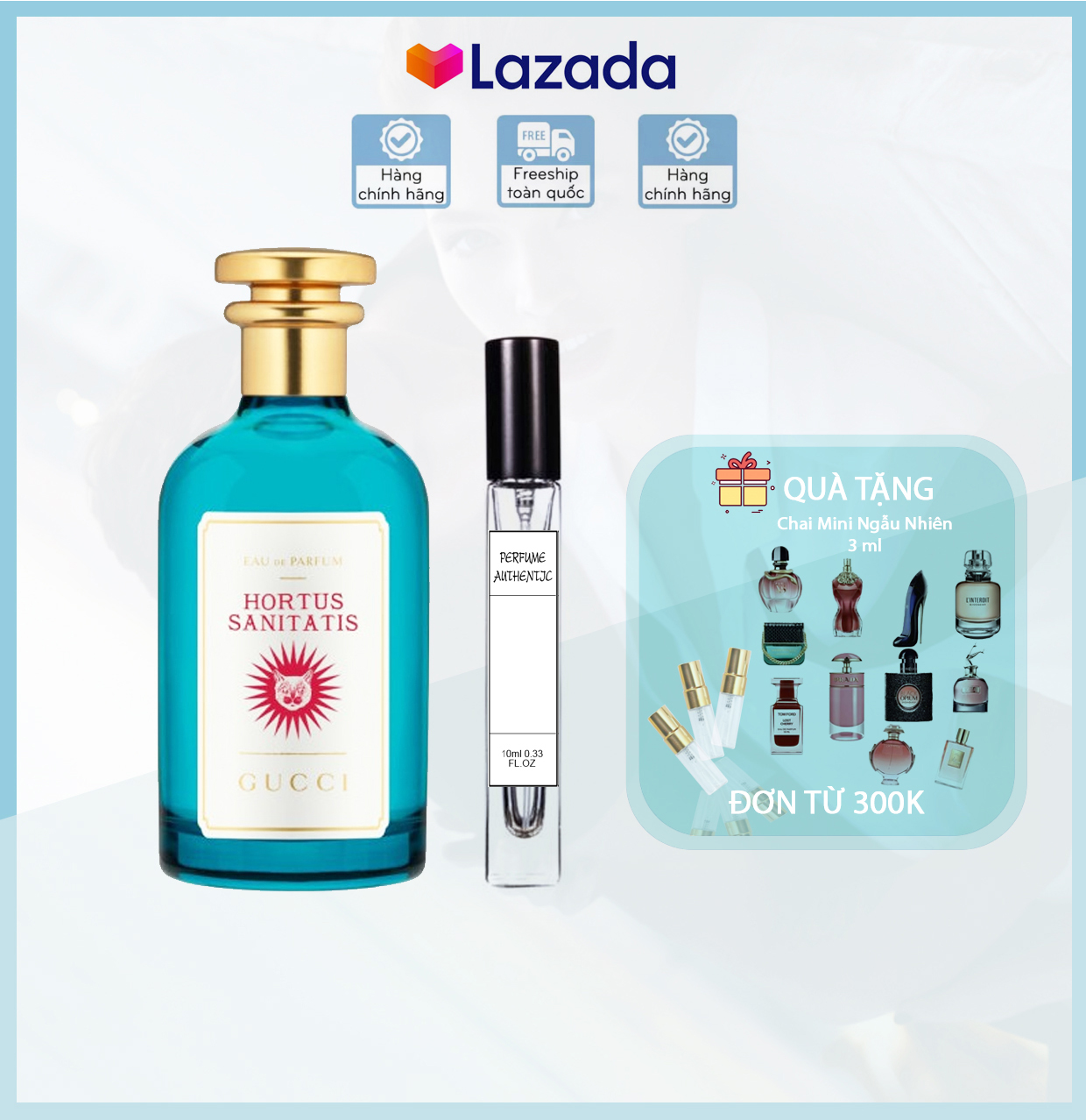 [chai chiết] Nước hoa Unisex Hortus Sanitatis Ⓖucci