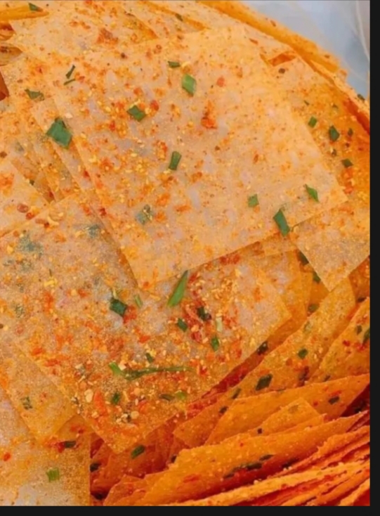 Bánh tráng phô mai tôm hành 500g ăn vặt vừa ngon vừa rẻ CÔ BA FOOD