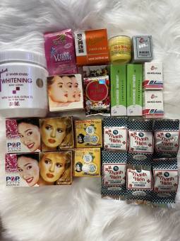 Combo kem Loại 1 cho khách nguyên liệu và công thức làm kem trộn trắng da body