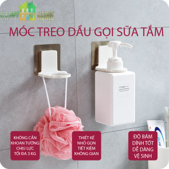 Móc Treo Sữa Tắm, Dầu Gội Dán Tường