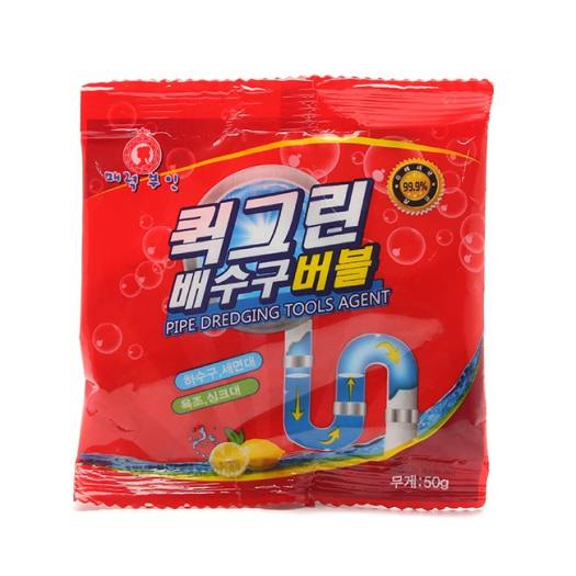 BỘT THÔNG TẮC CỐNG HÀN QUỐC SIÊU NHANH (Vỏ hộp màu đỏ) - THÔNG CỐNG SIÊU SẠCH CHỈ TRONG VÀI PHÚT