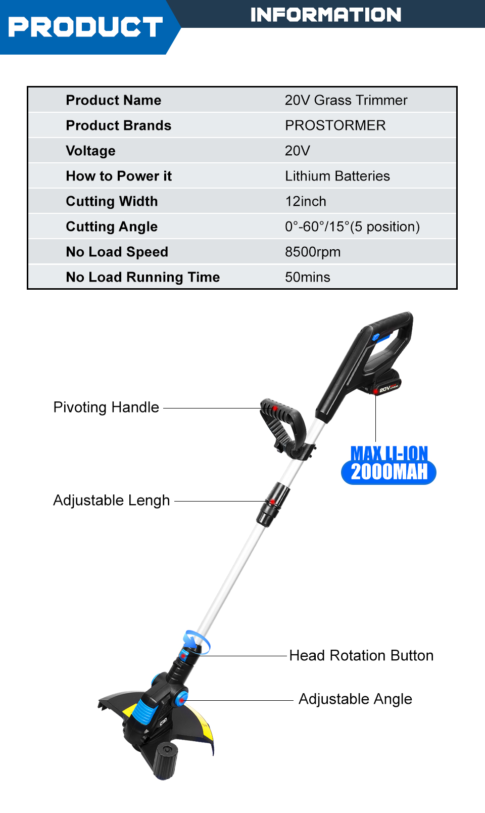 Mac allister mgtp430 430w deals corded grass trimmer