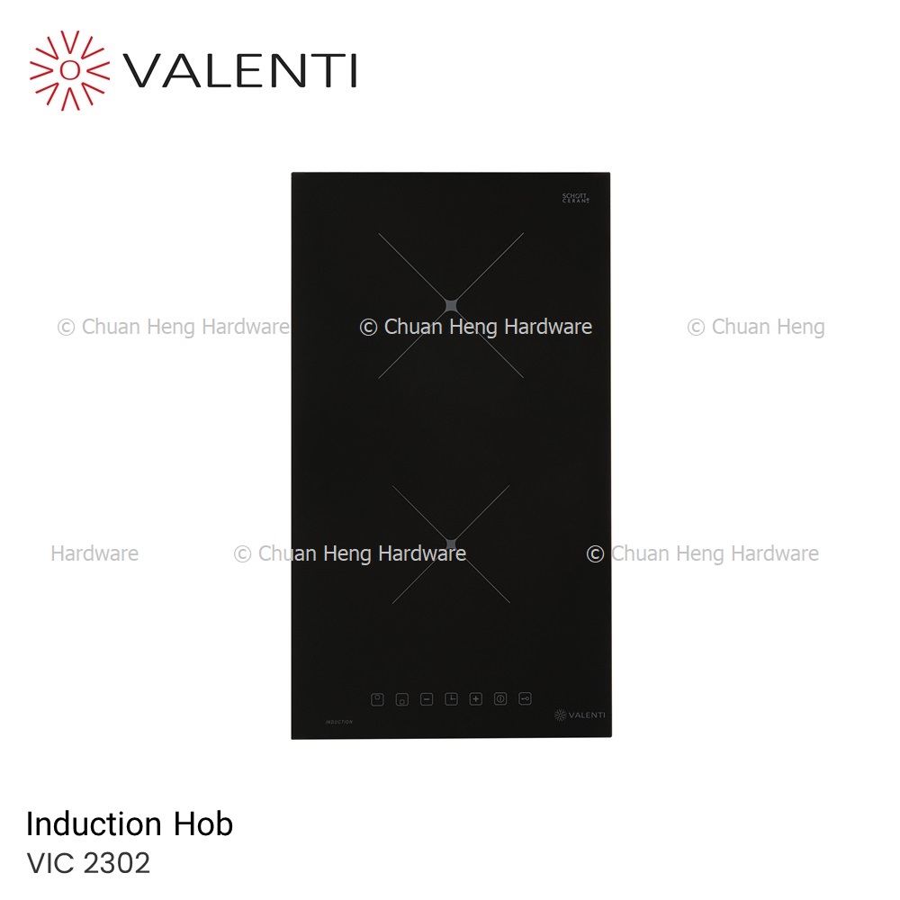 valenti induction hob