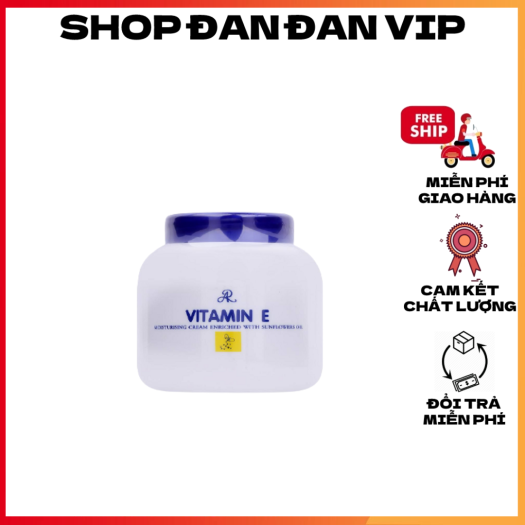 Kem dưỡng ẩm Vitamin E Aron Thái Lan 200ml dùng cho cả da mặt và body