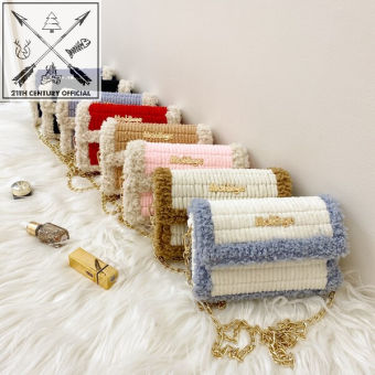 Túi Tự Đan Làm Quà Tặng Cho Người Thương, Túi Len Đeo Chéo Handmade Đầy Đủ Bộ Làm Túi (Có Ảnh Thật)