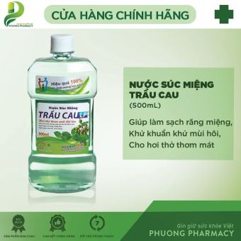 Nước súc miệng trầu cau 200ml