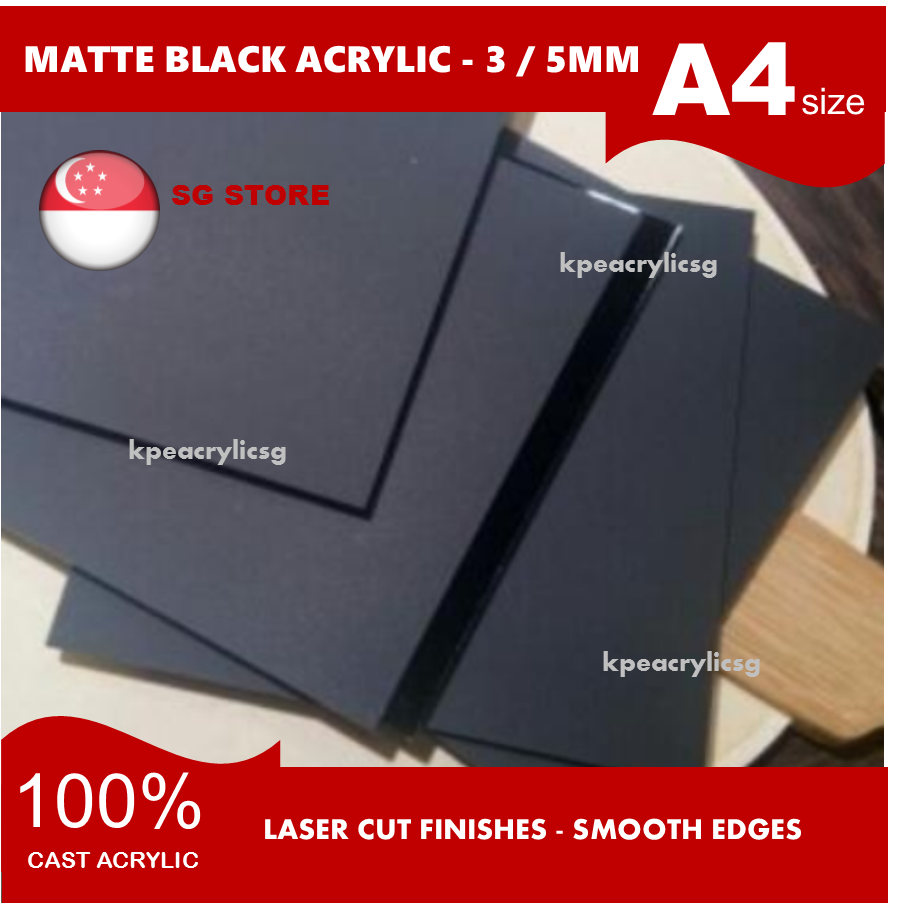 Transparent Single Matte Clear Acrylic Sheet Frosted Opaque Cast
