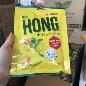 Kẹo Ngậm Họng Orion Vị Quất Mật Ong / Vị Gừng Mật Ong 87,5g