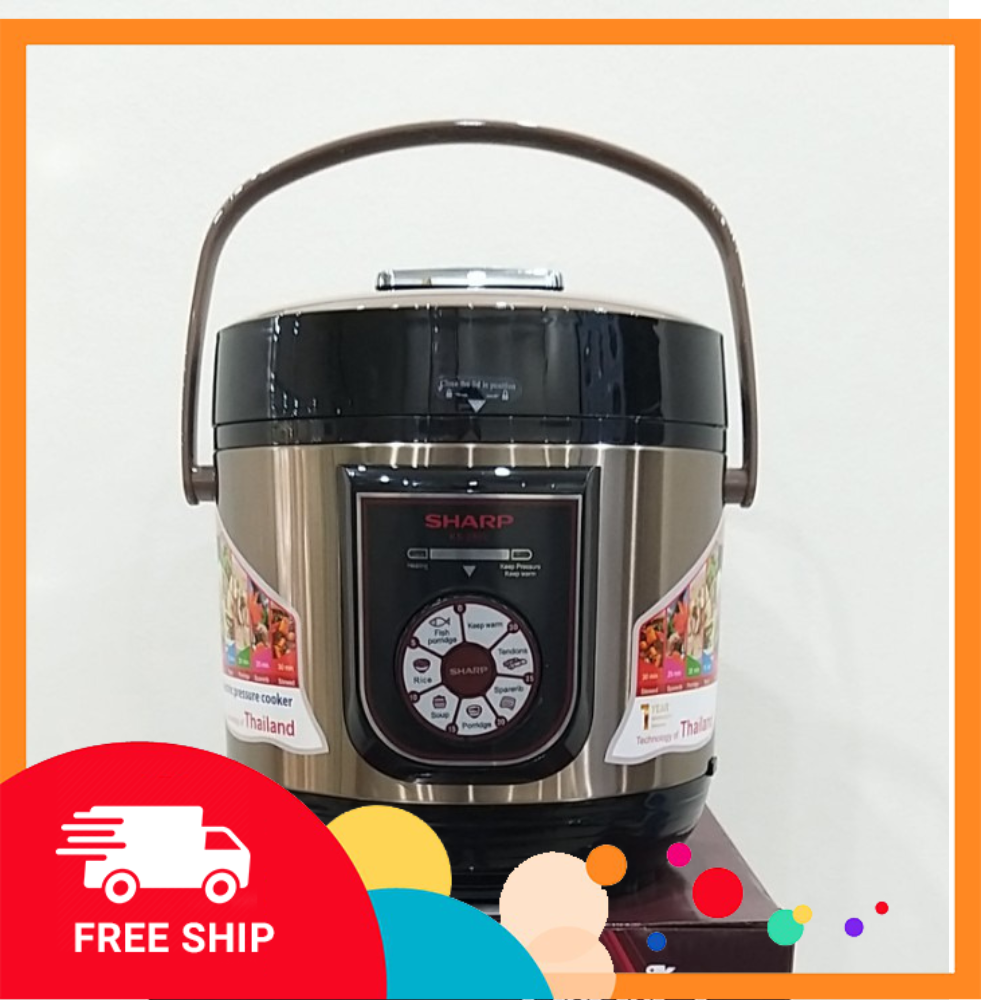 Nồi áp suất đa năng SharpTHÁI LAN  6 lít - phù hợp cho mọi gia đình.