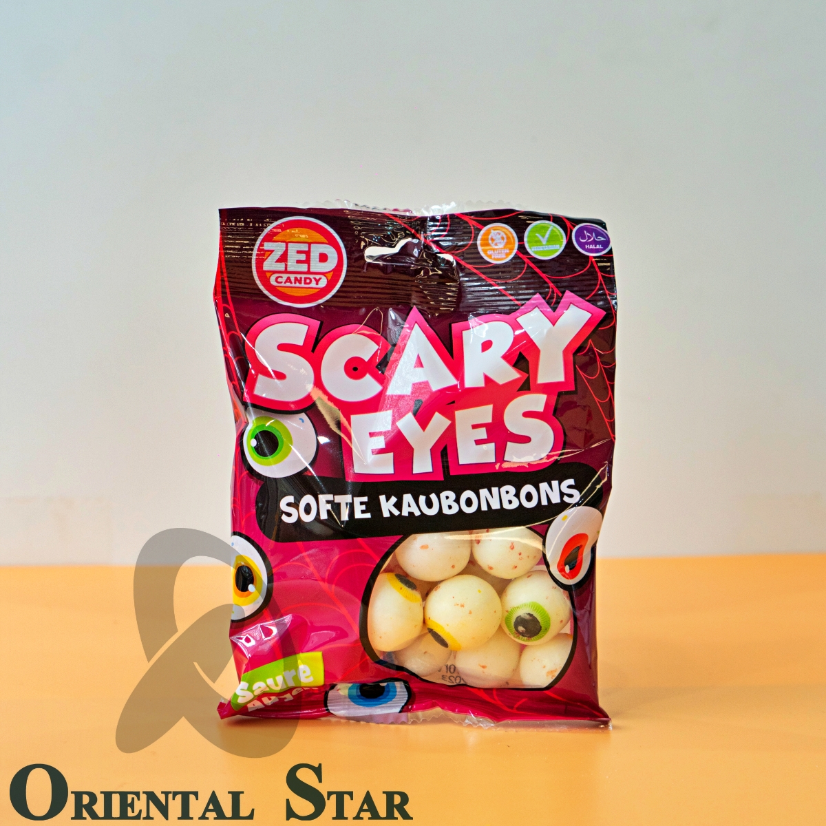 Kẹo dẻo con mắt kẹo hoa quả Scary Eyes