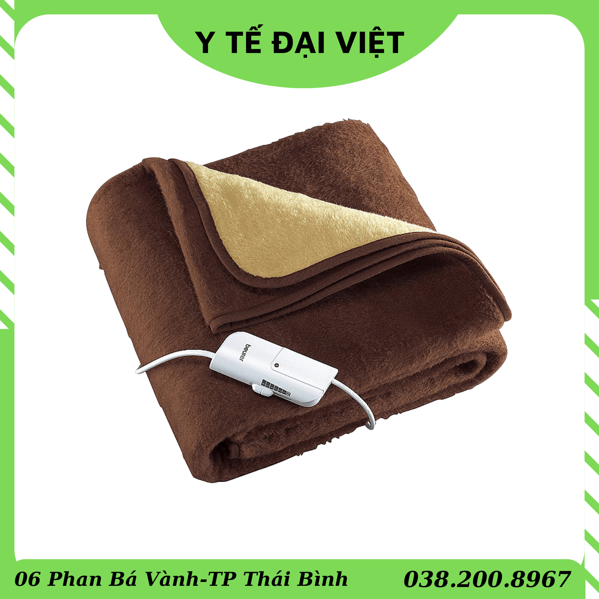 Chăn điện beurer hd100 bảo hành chính hãng 24 tháng 150x200cm