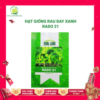 Hạt giống rau đay xanh RADO 21 | Giống khoẻ, tỉ lệ nảy mầm đến 90% (10g)