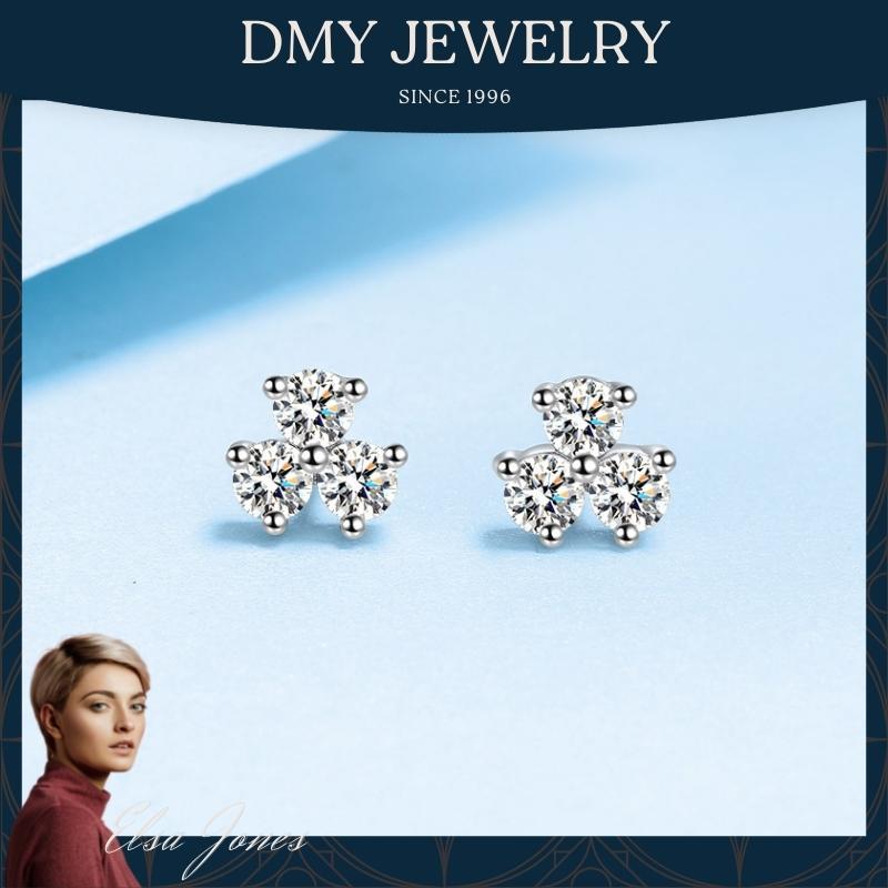 DMY Jewelry Moissanite Diamond Party Jewelry Clover Earrings