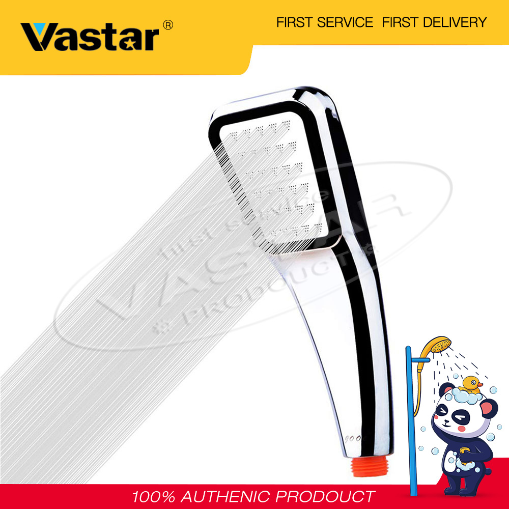 Vòi sen tắm áp suất cao Vastar đầu vuông 300 lỗ tiết kiệm nước có bộ lọc cho phòng tắm-INTL