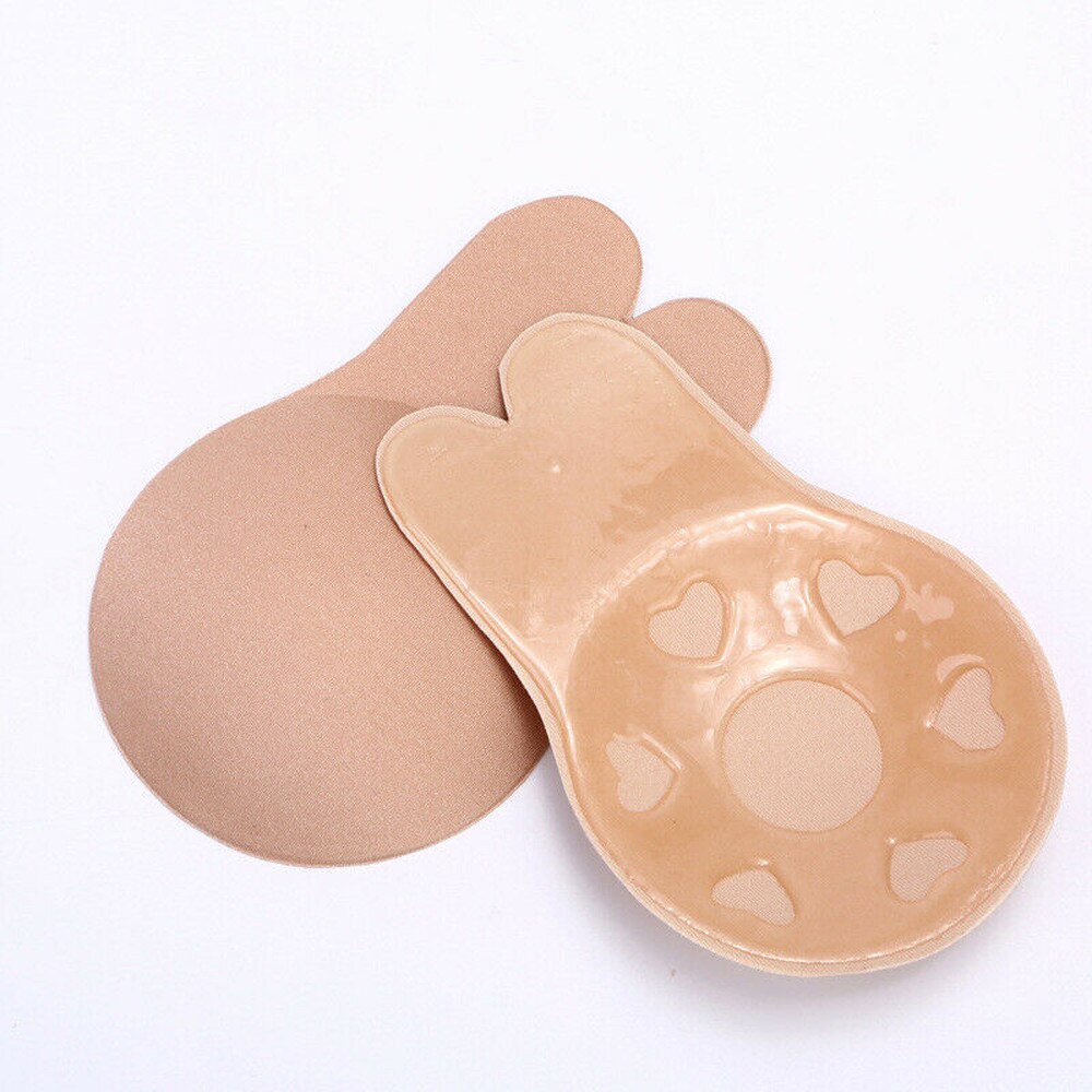 Cặp 2 miếng dán ngực tai thỏ, dán nâng ngực New Version, dán núi đôi siêu nâng, miếng dán ngực giá rẻ, miếng dán silicon chống xệ ngực
