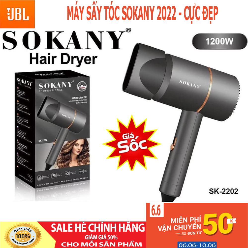 Máy sấy tóc sokany 2022 cực đẹp - full box