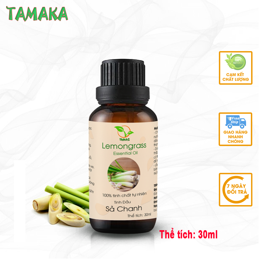 Tinh Dầu Sả Chanh TAMAS Nguyên Chất, Tinh Dầu Sả Chanh Khử Mùi Thơm Phòng Chiết Xuất 100% Tự Nhiên Giúp Xua Đuổi Côn Trùng Nâng Cao Sức Khỏe, Thích Hợp Dùng Trong Máy Khuếch Tán Tinh Dầu,Đèn Xông Tinh Dầu, Dùng Treo Xe,Treo Tủ Quần Áo