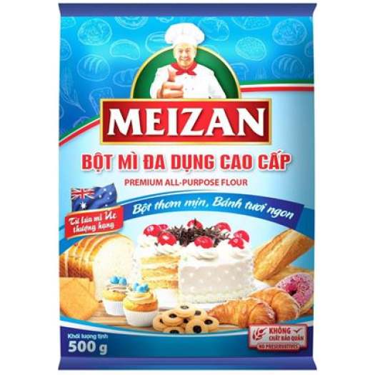 Bột mì đa dụng Meizan 1 kg
