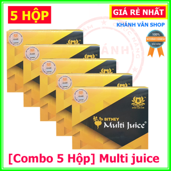 Multi juice Của Malaysia Hộp Mười Gói Chính Hãng