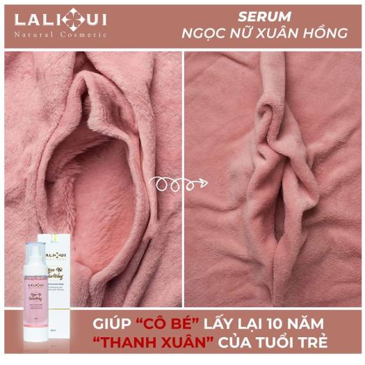 Dung Dịch Vệ Sinh Cao Cấp Ngọc Nữ Xuân Hồng Lalihui Se Khít Thanh Xuân Ngăn Ngừa Nấm Ngứa 80ml