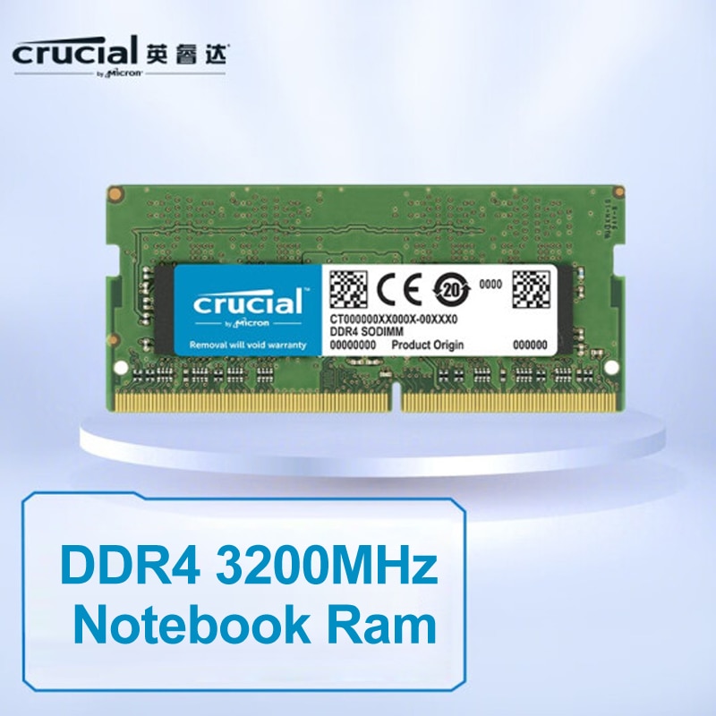 Crucial 32Gb Ddr4 3200Mhz Cl22 Non-Ecc Sodimm Ram - Limited