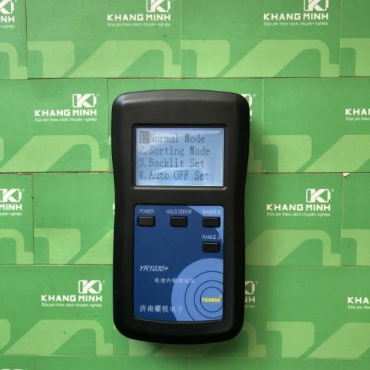 Máy đo nội trở YR1030 plus new, giao diện tiếng anh, độ chính xác cao