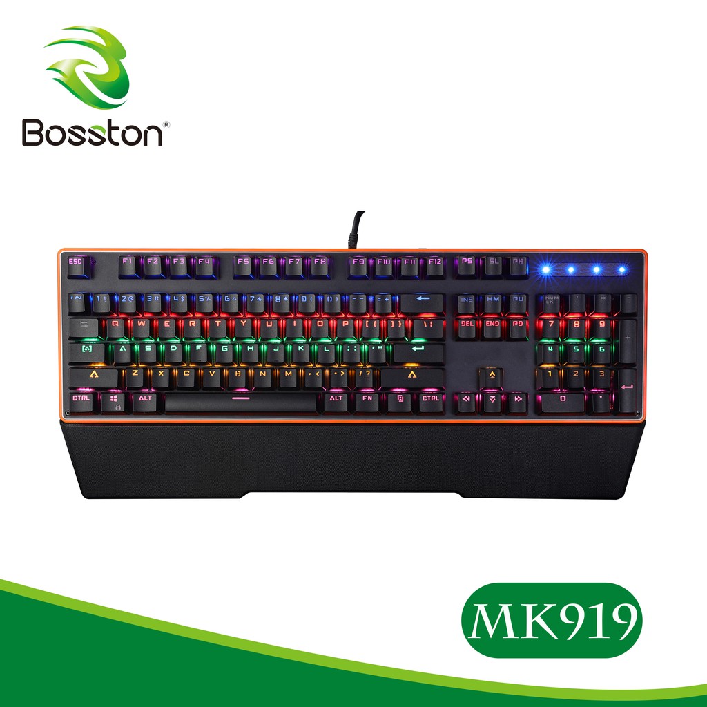 Bàn phím cơ Bosston MK-919 - BÀN PHÍM CƠ QUANG HỌC - Bàn phím chuyên game