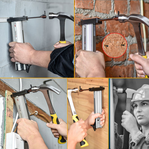 Dụng cụ hỗ trợ đóng đinh bê tông, thi công cơ điện, đóng đinh tường ST18/ST18B/ST38