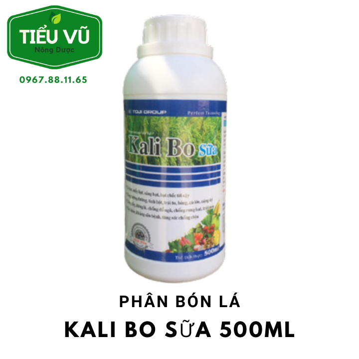 Phân bón Kali Bo Sữa siêu to trái, chống rụng trái 500ml