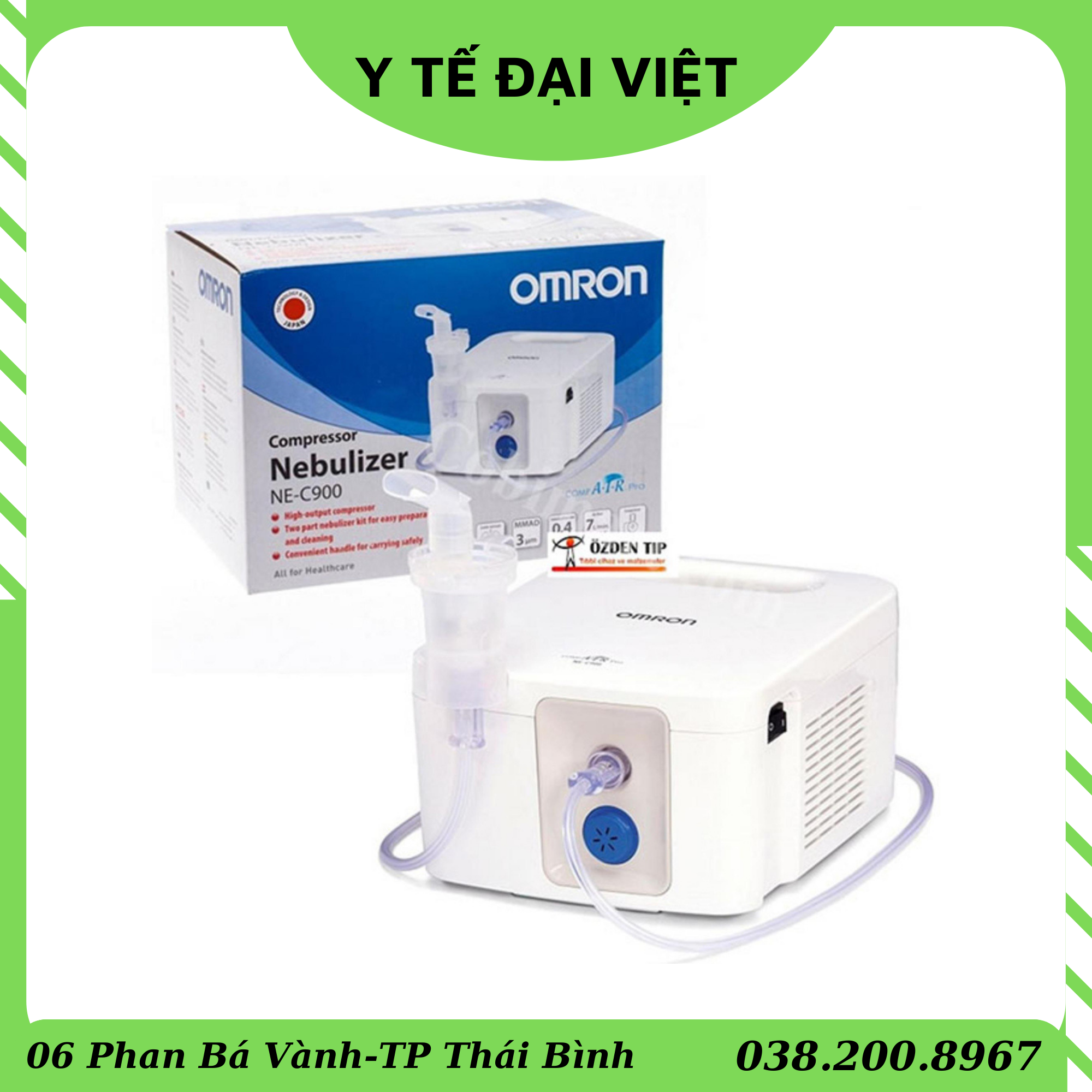 Máy xông khí dung công suất lớn omron ne-c900