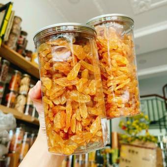 Nho khô vàng nhập khẩu loại 1 - Nho Vàng Ấn Độ không đường vị ngọt tự nhiên