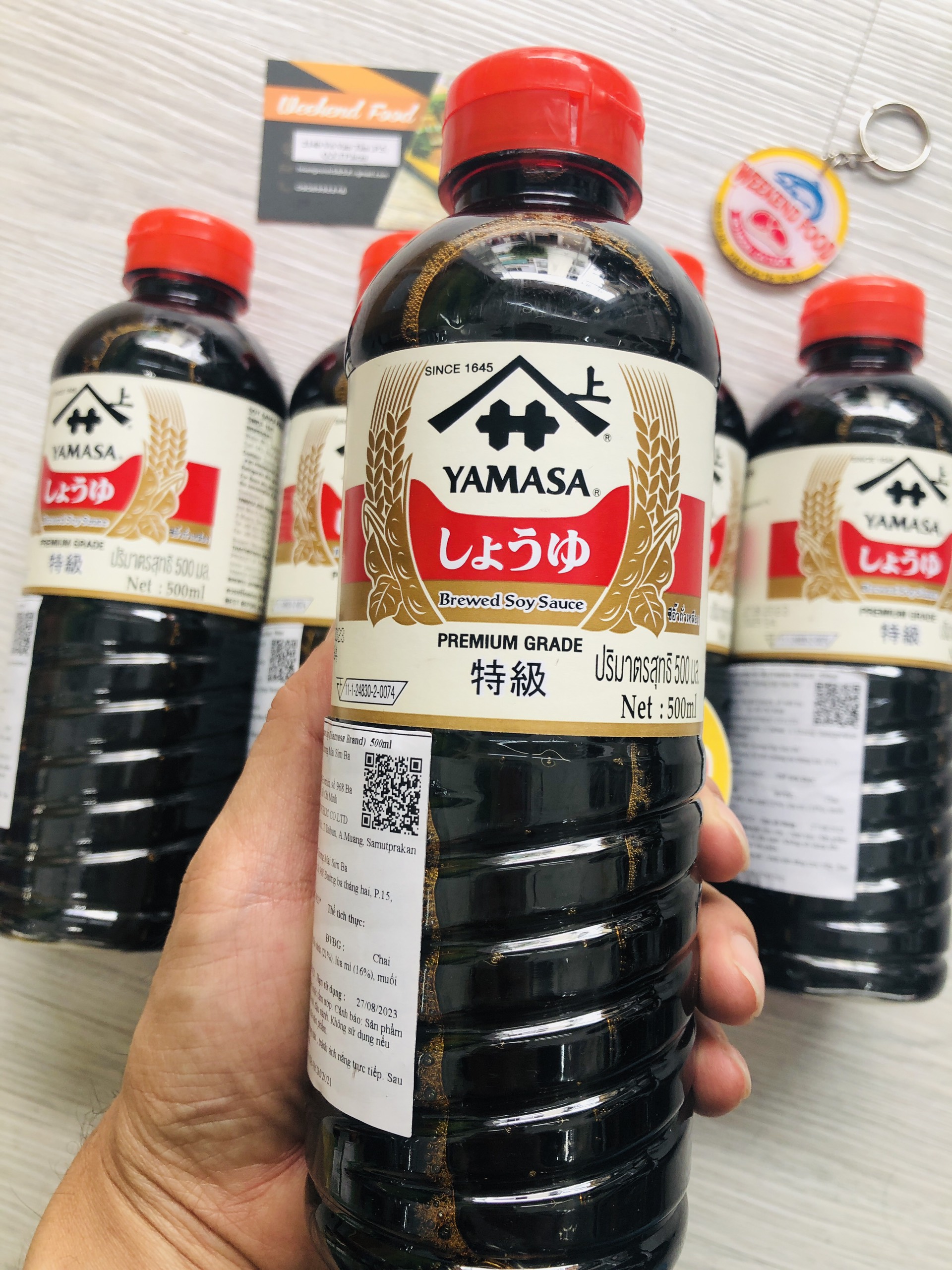 Nước tương nhật cao cấp Yamasa thơm ngon
