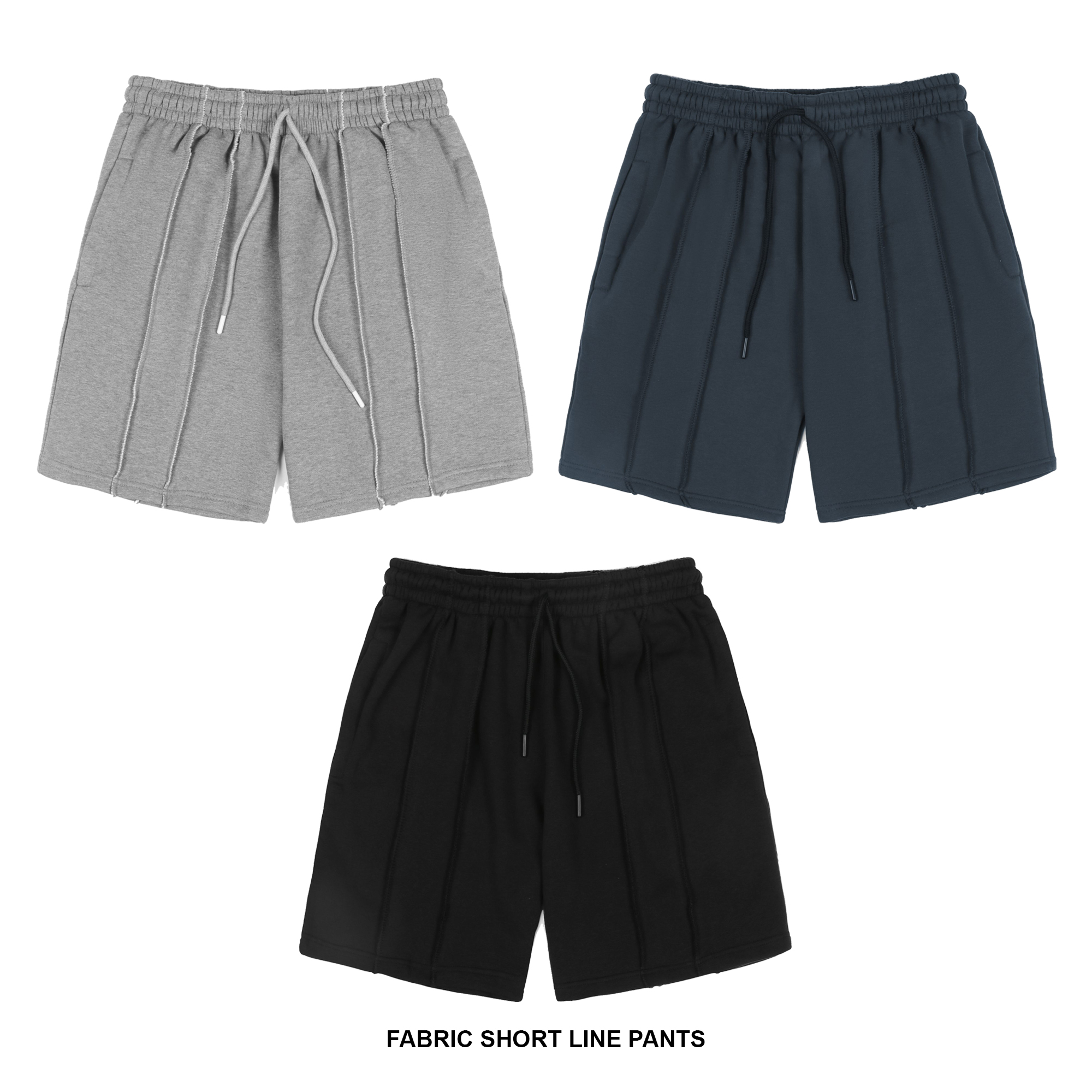 Quần ff fabric short line pants