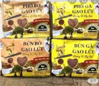 Bún phở gạo lứt ăn liền hương vị tây bắc ealclean & healthy.