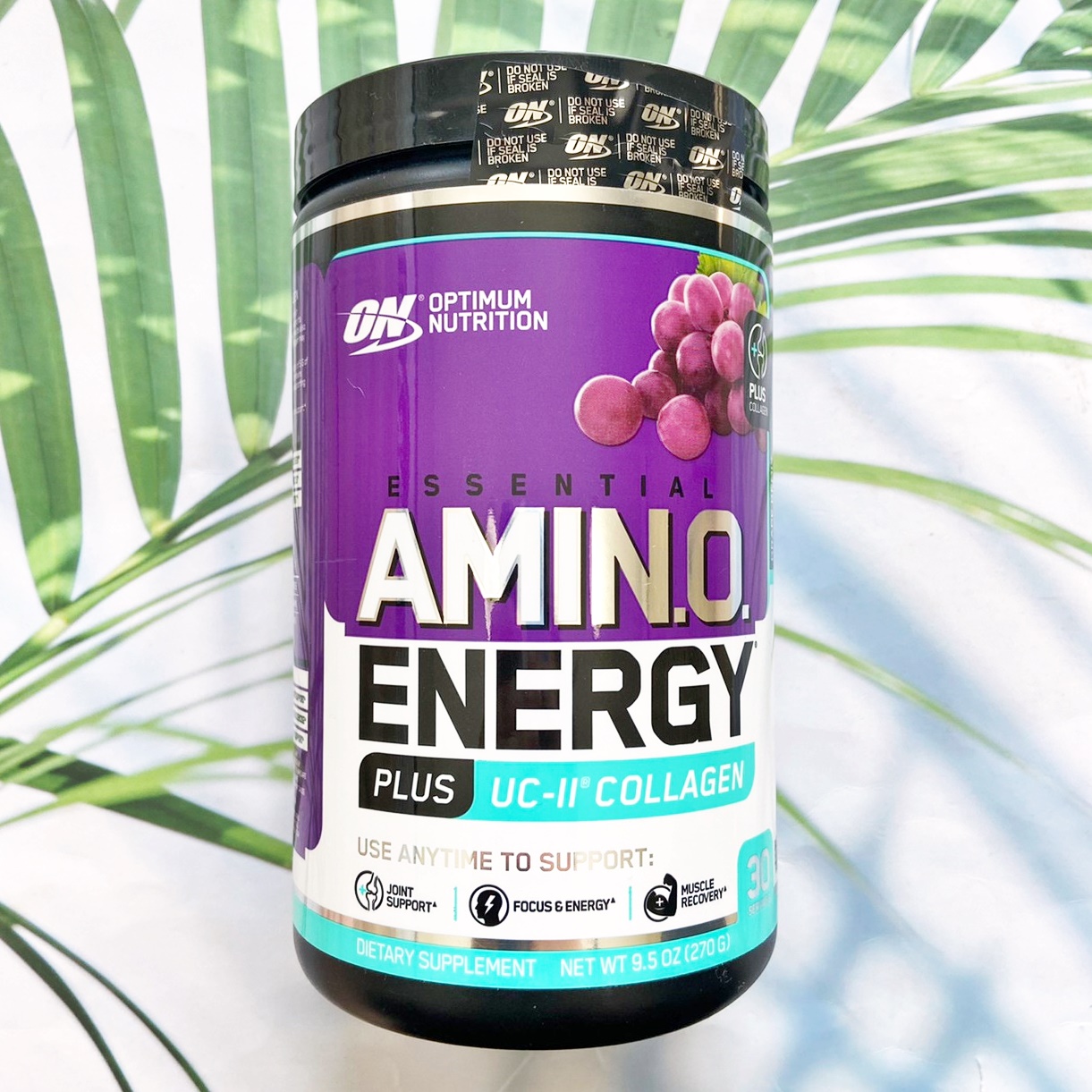 20% OFF ราคา Sale!! EXP: 01/2025 กรดอะมิโน พลัส คอลลาเจน Essential Amino Energy Plus UC-II Collagen 270 g (Optimum Nutrition®) ราคา 1,700 บาท*ส่งฟรี