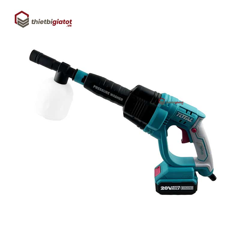 Máy rửa xe chạy pin 20v total tpwli20084 - máy xịt rửa áp lực dùng pin