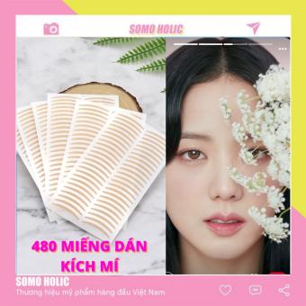 Combo 480 Kích mí tàng hình tạo hai mí không lộ sẵn keo Somoholic KM1-COMBO