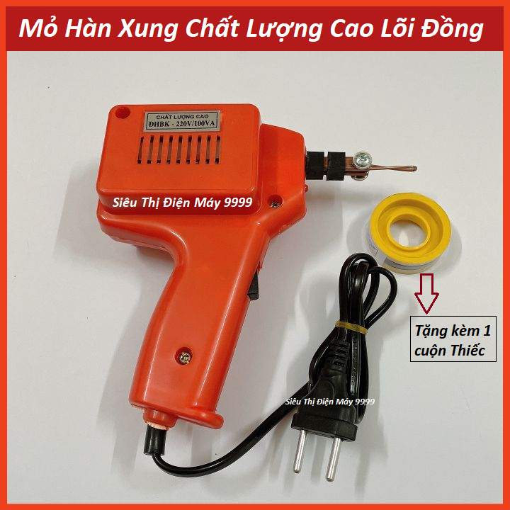 Mỏ hàn xung bách khoa 100w 220v - mỏ hàn thiếc - mỏ hàn chì - mỏ hàn sung