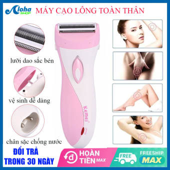 Máy tỉa lông, máy triệt lông, cạo được lông bikini, tay, chân, nách, ria mép, lưng, lông mày cho cả nam và nữ