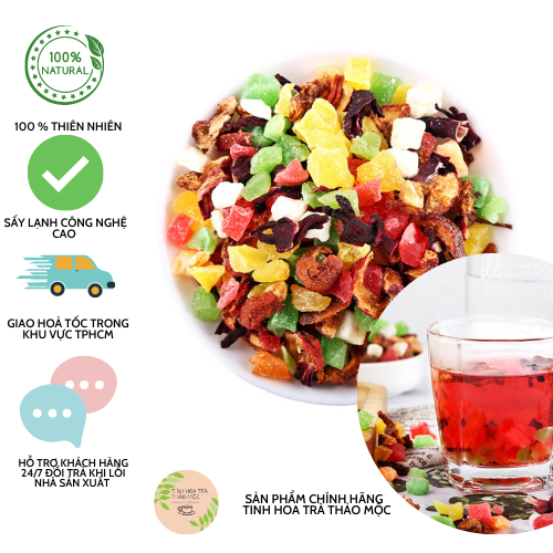 Trà hoa quả bali quà tặng thanh nhiệt túi 1 kg