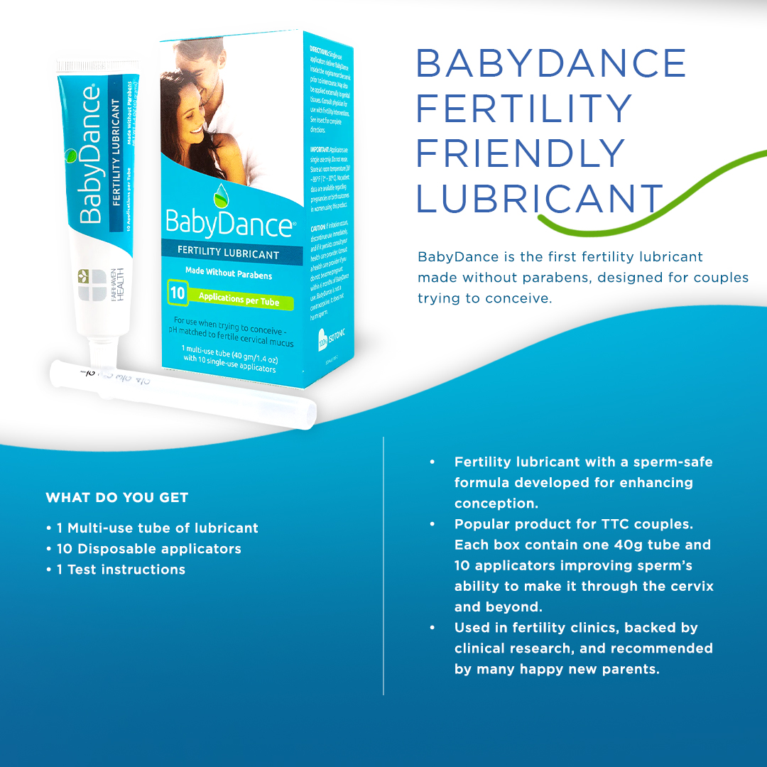 himbo garter belt BabyDance Fertility Lubricant (Alternative Pre-Seed)
