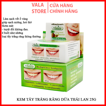 Bột trắng răng dừa thái lan, Ngăn ngừa tốt các vấn đề về nướu, mảng bám, sâu răng