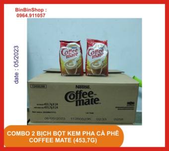 Compo 2 bịch Bột kem pha cà phê coffee mate 453,7G