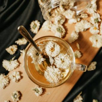 Trà Hoa Cúc Trắng Sấy Khô Đà Lạt