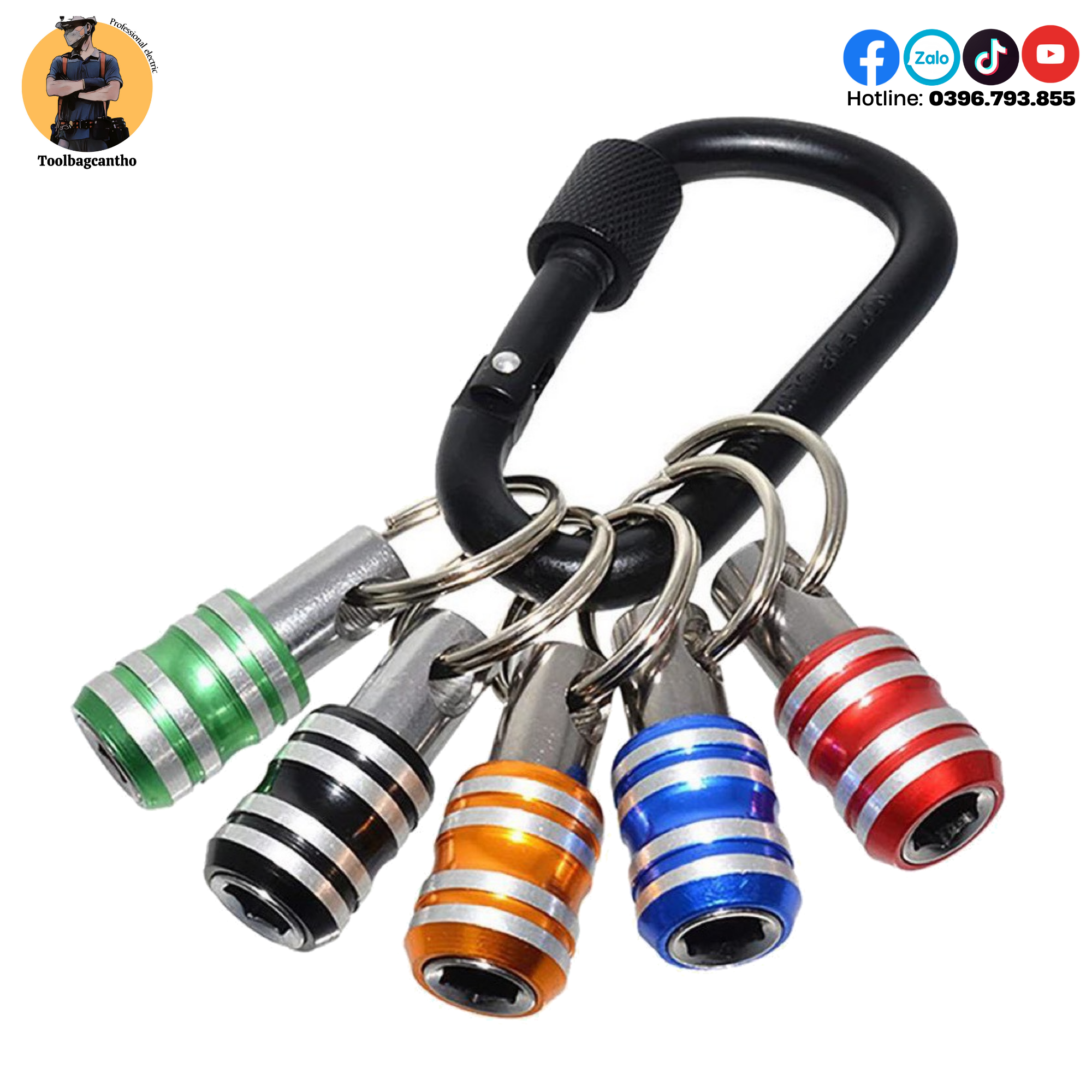 Dụng cụ đeo mũi vít, mũi khoan