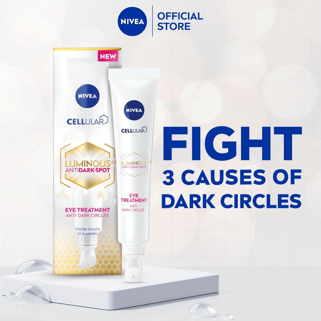 Gambar NIVEA Face Luminous 630 AntiDark Spot Eye Treatment Anti Dark Circles 15ml   Eye Cream   Eye Care   Eye Bag