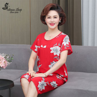 Bộ đồ mặc nhà trung niên - Chất vải lanh cho bà,cho mẹ, sang trọng, lịch sự quý phái G01-G12