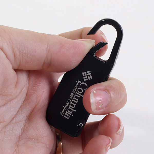 Ổ khóa số mini Columbia thép không gỉ dùng khóa balo, vali, túi xách tiện lợi, ổ khóa mật mã mật khẩu chống trộm- DP830
